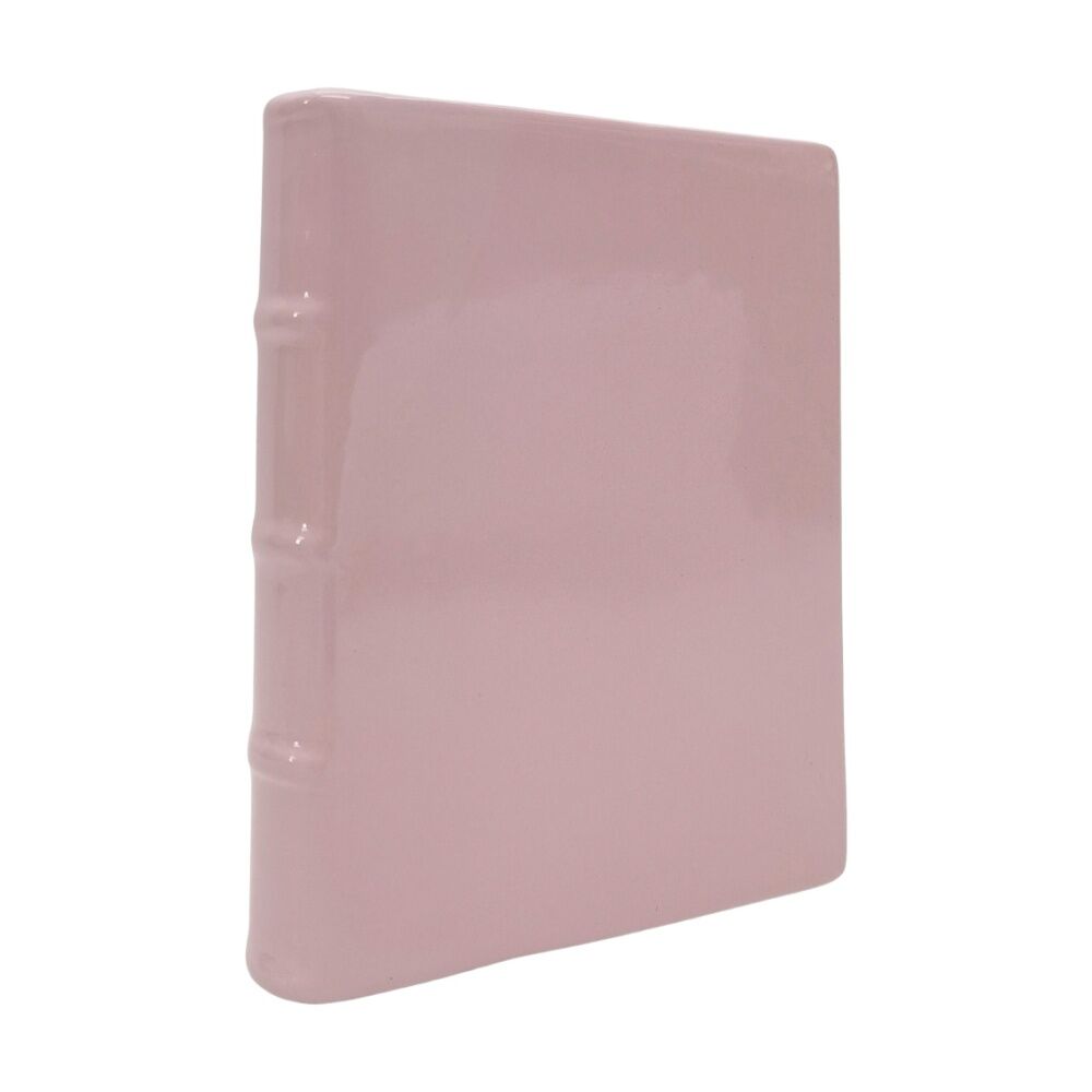 3PK Urban Book Vase Pink 21cm Decorative Home Kitchen/Lounge Decor