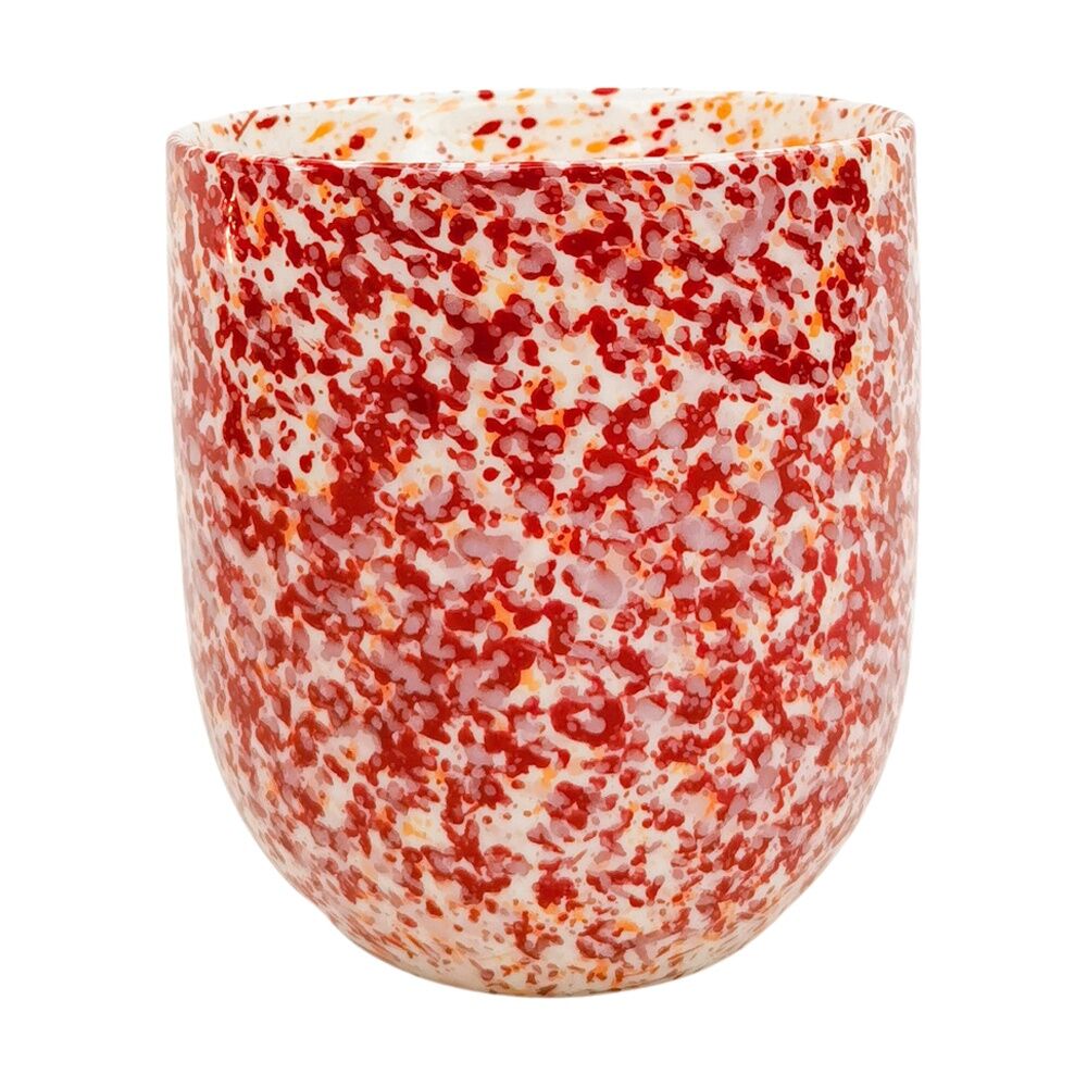 3PK Urban Speckle Planter Pink Red 11cm Home Decorative Garden Decor