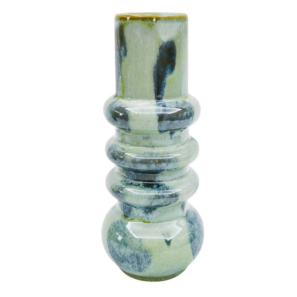 Urban Bronte Vase Green 25cm Decorative Home Decor