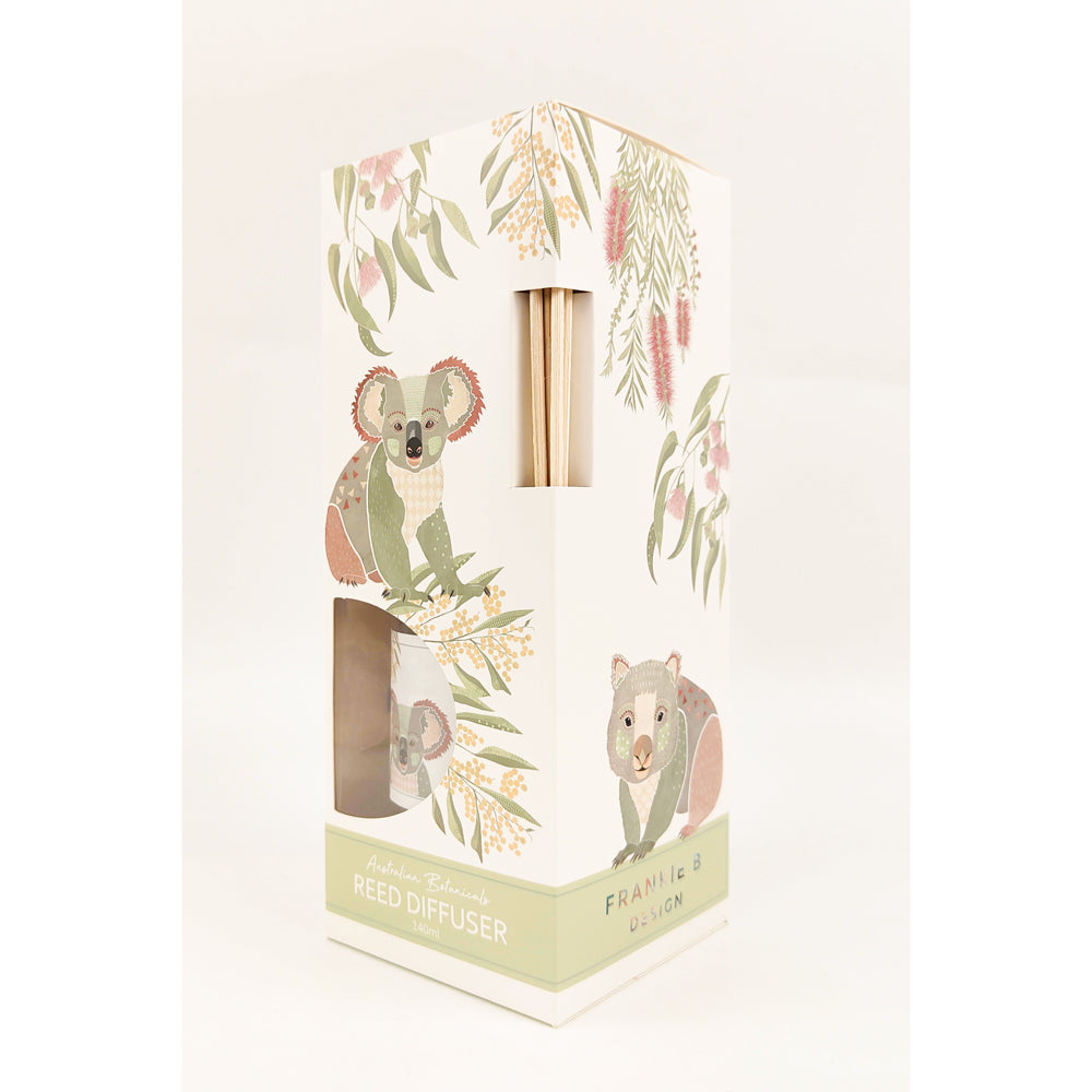 Urban Australian Botanicals Frankie B 140ml Reed Diffuser - Grey/Green