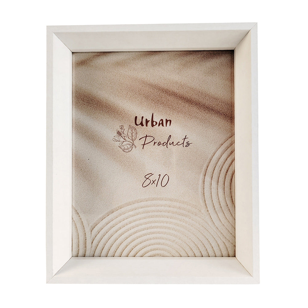2x Urban Kolby Wooden 8x10" Photo Frame Picture Display Home Decor - White