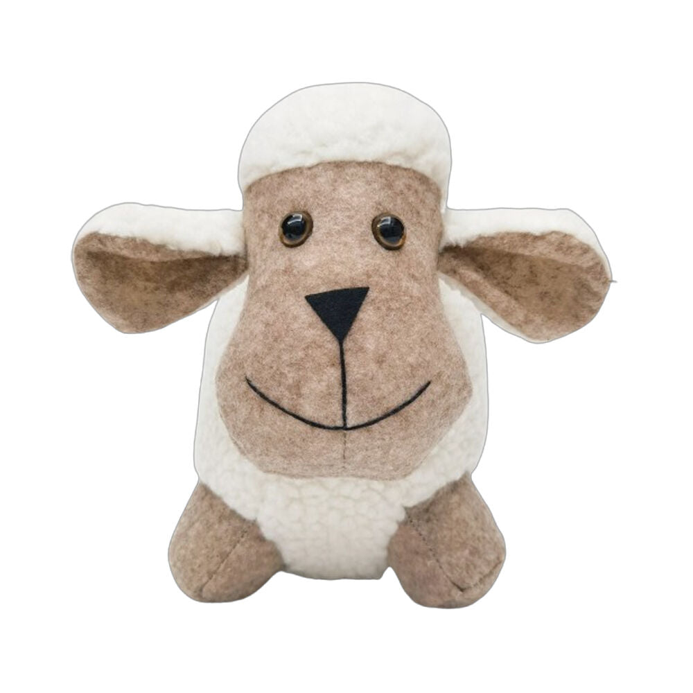 Urban Sheep Door Stopper Fabric 21x29cm White Bisque