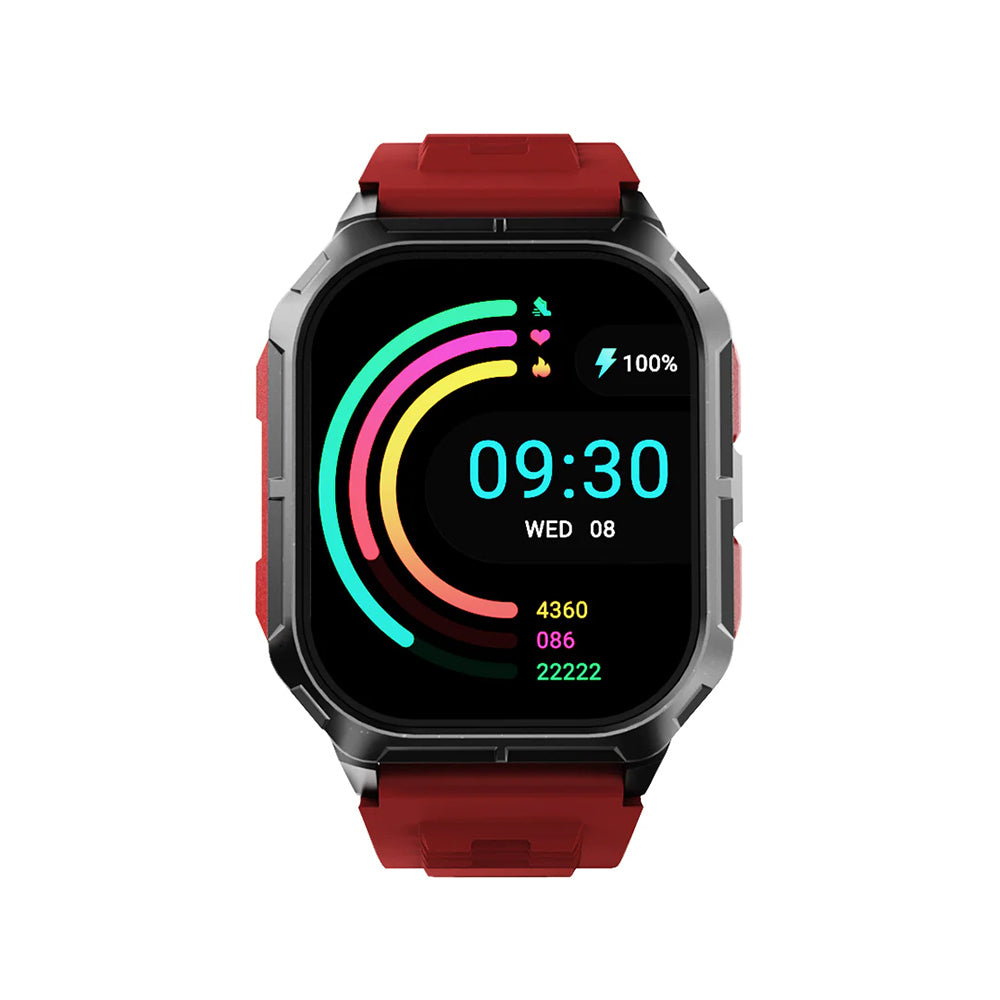HiFuture Ultra3 Sports Smartwatch For iOS-9/Android-5 Cadmium Red