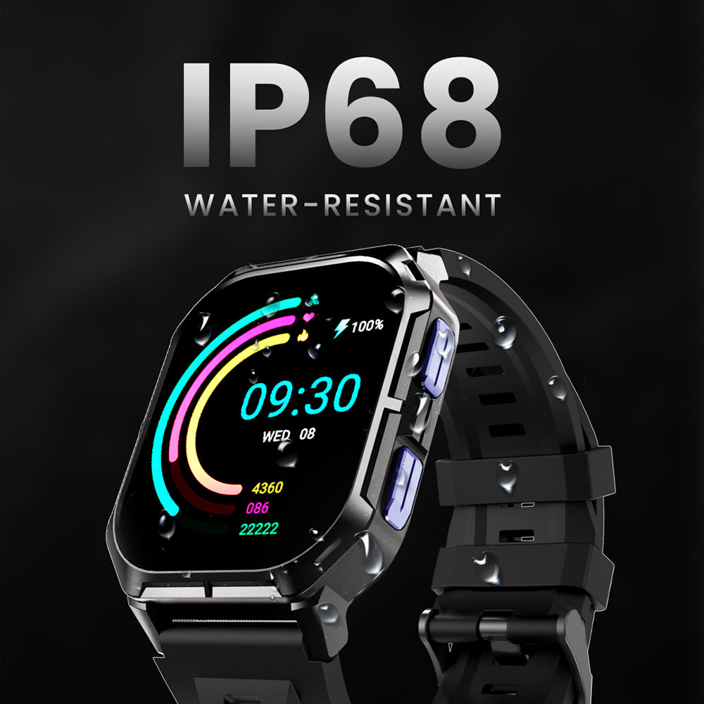 HiFuture Ultra3 Sports Smartwatch For iOS-9/Android-5 Cadmium Red
