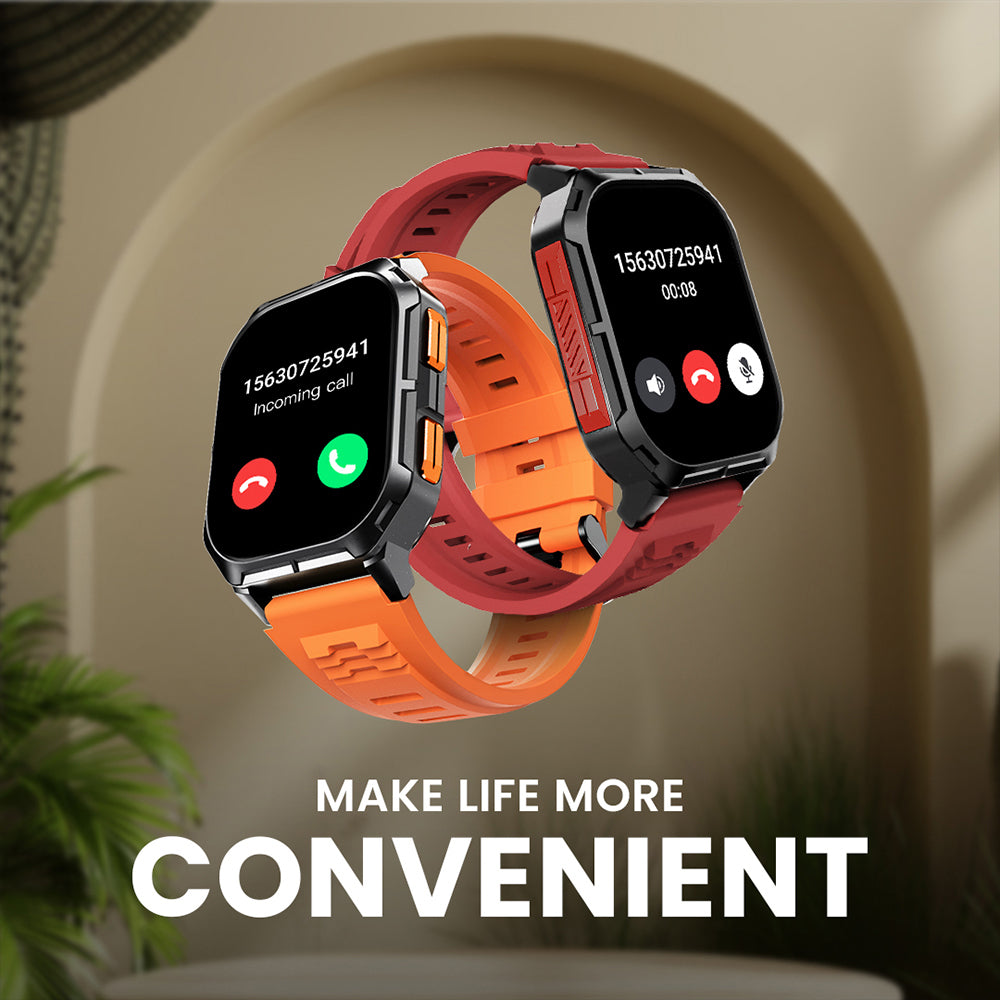 HiFuture Ultra3 Sports Smartwatch For iOS-9/Android-5 Cadmium Red