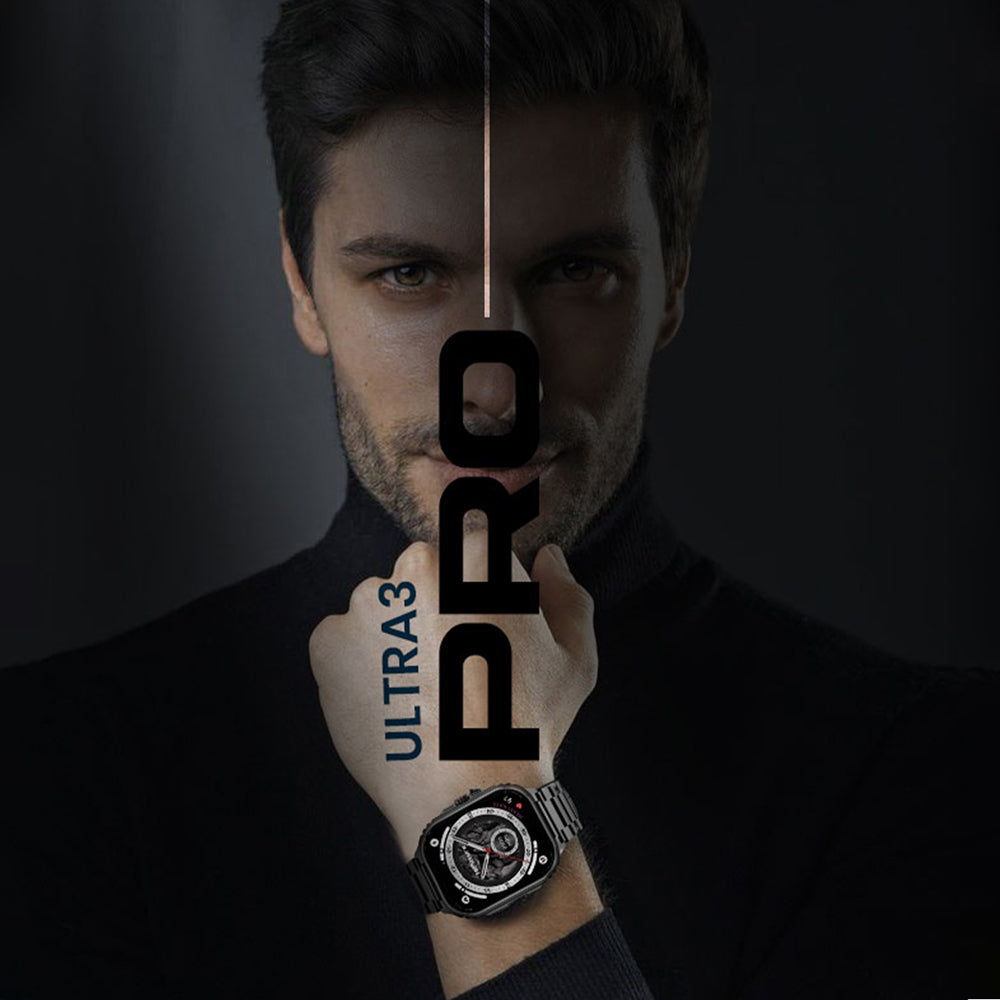 HiFuture ULTRA3 PRO Stainless Steel Smart Watch - Silver