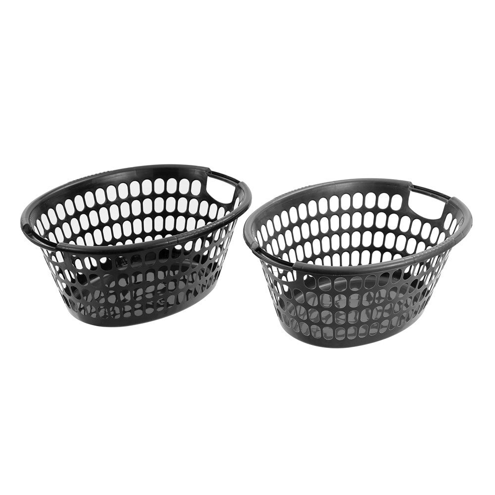 3PK Boxsweden Eco Essentials 58x46cm Oval Laundry Basket - Assorted