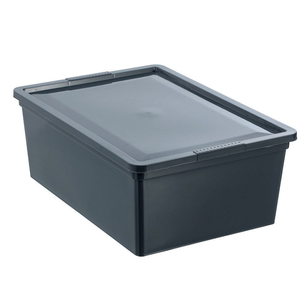 6PK Boxsweden Essentials Storage Organiser Stackable Tub/Box 10.5L/36x26cm Assorted