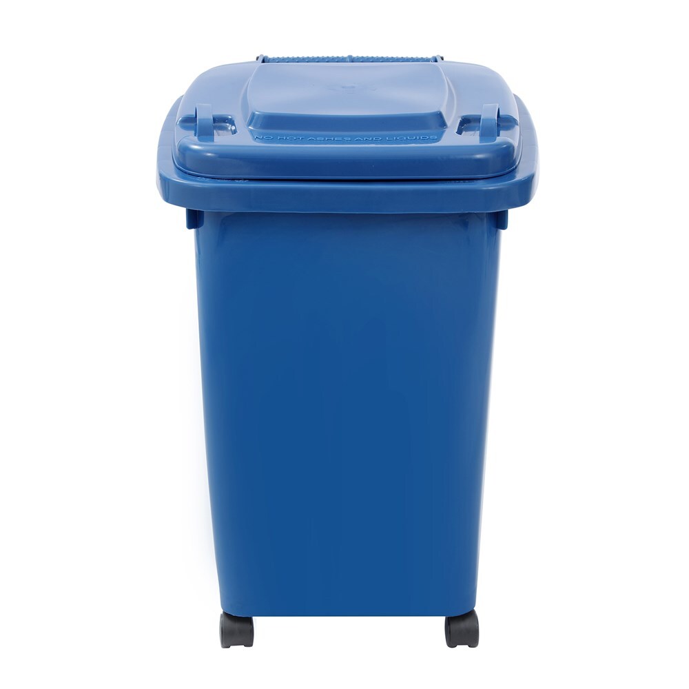 2PK Boxsweden 60L/46cm Wheelie Bin Trash Container - Assorted