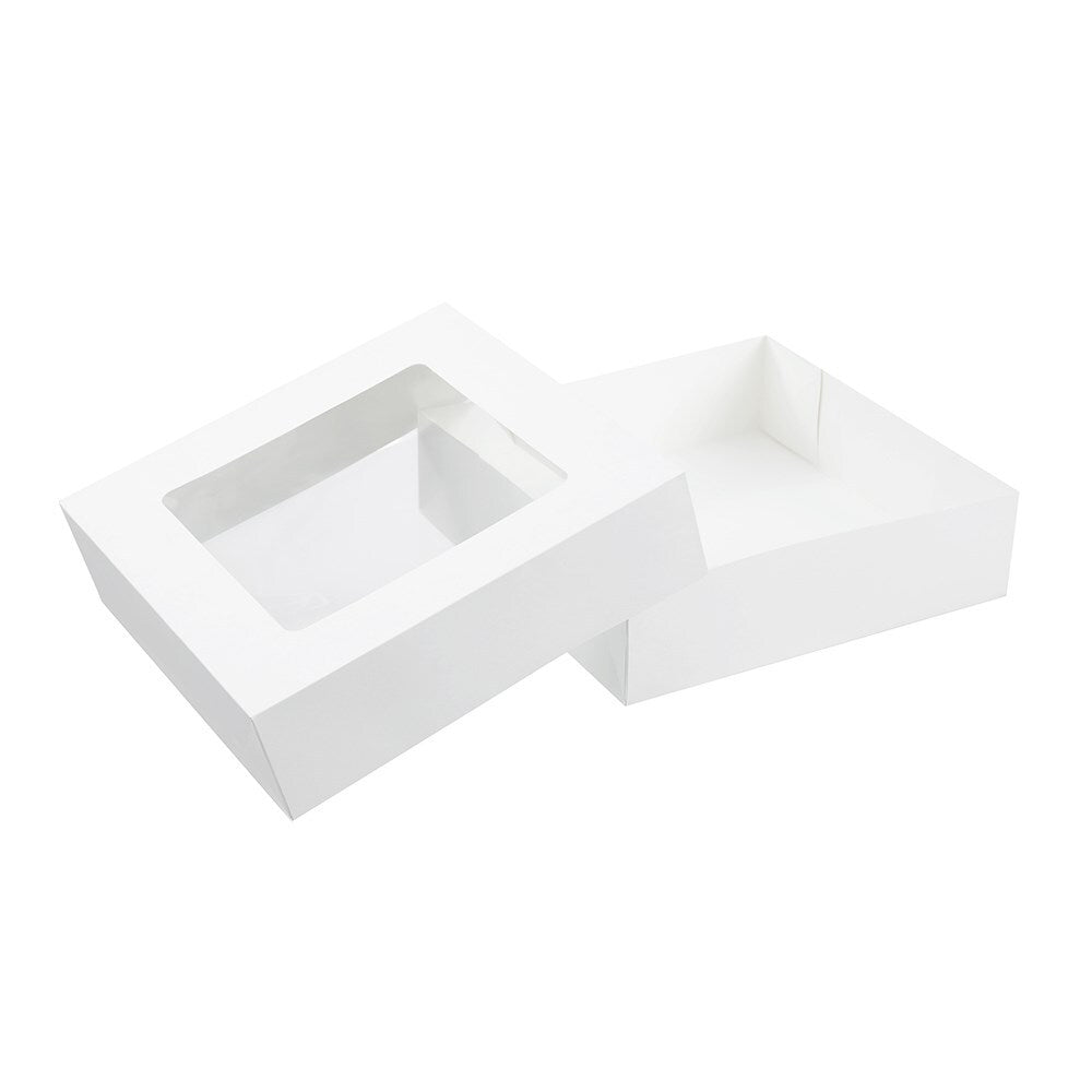 6x 3PK Lemon & Lime Eco Grazing Box 7L/30cm Rectangle - White