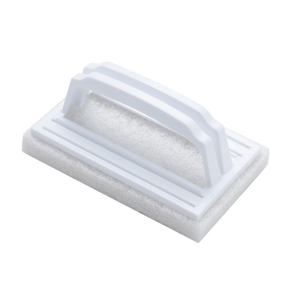 12PK Boxsweden Essentials Handled Scourer Scrubber Cleaner - White