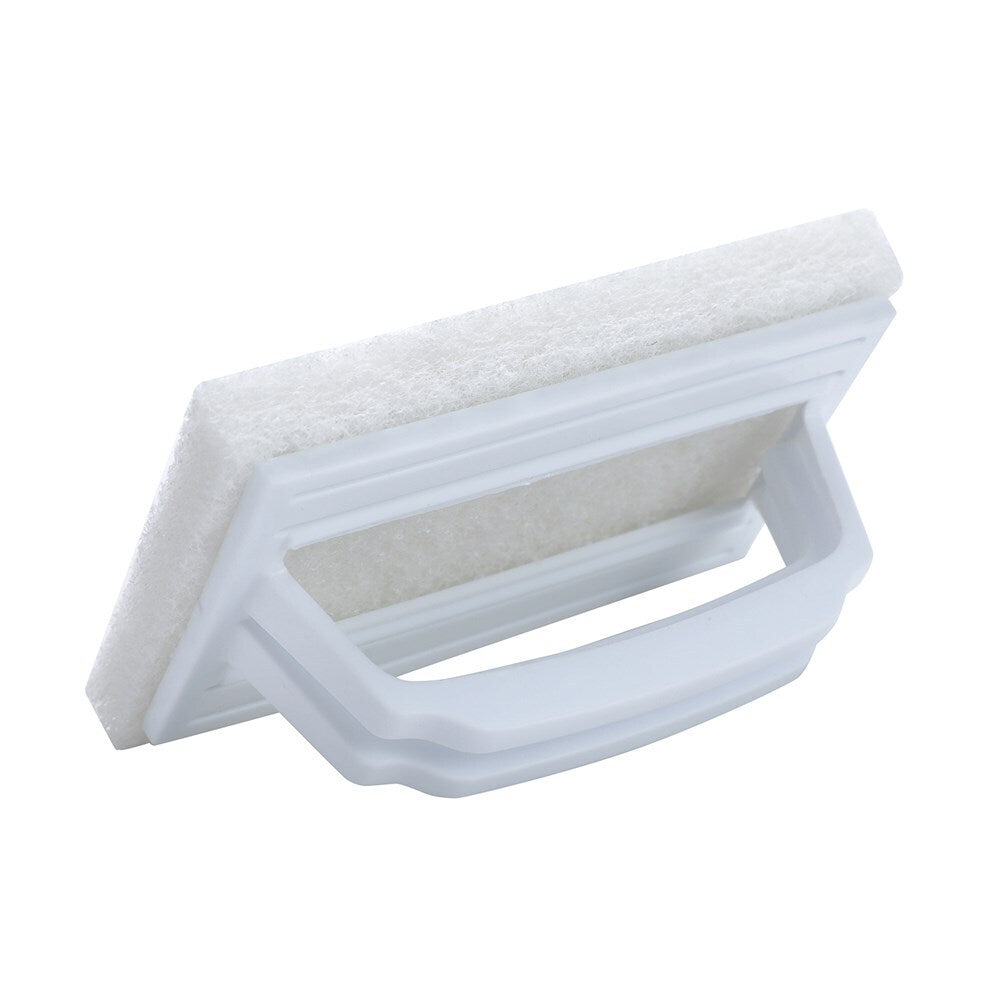 12PK Boxsweden Essentials Handled Scourer Scrubber Cleaner - White