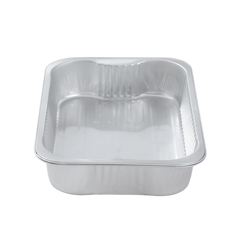 24pc Lemon & Lime Premium Smooth Wall Foil Tray 31x24.5cm - Silver