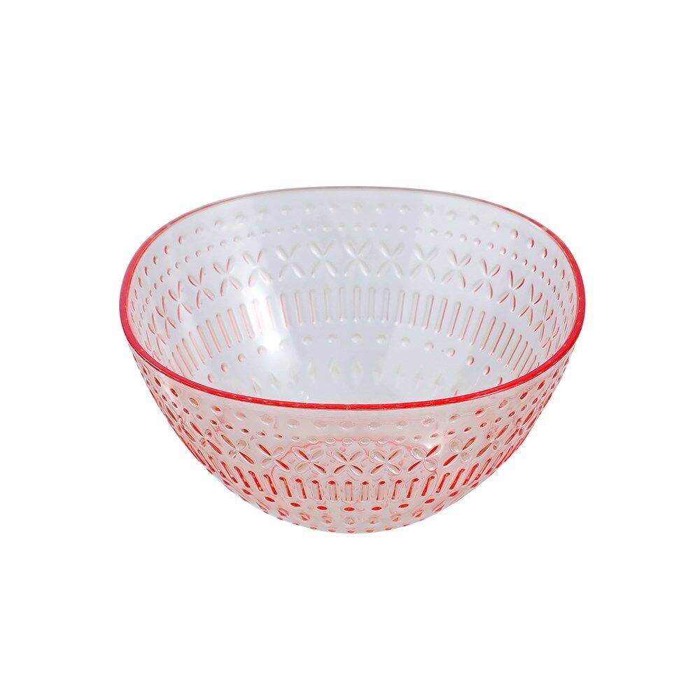 48PK Lemon & Lime Moroccan Deco Serving Bowl 14cm Amber/Green/Pink Assorted