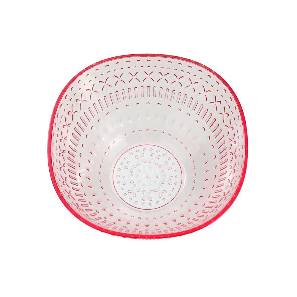 48PK Lemon & Lime Moroccan Deco Serving Bowl 14cm Amber/Green/Pink Assorted