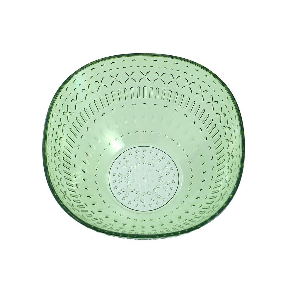 48PK Lemon & Lime Moroccan Deco Serving Bowl 14cm Amber/Green/Pink Assorted