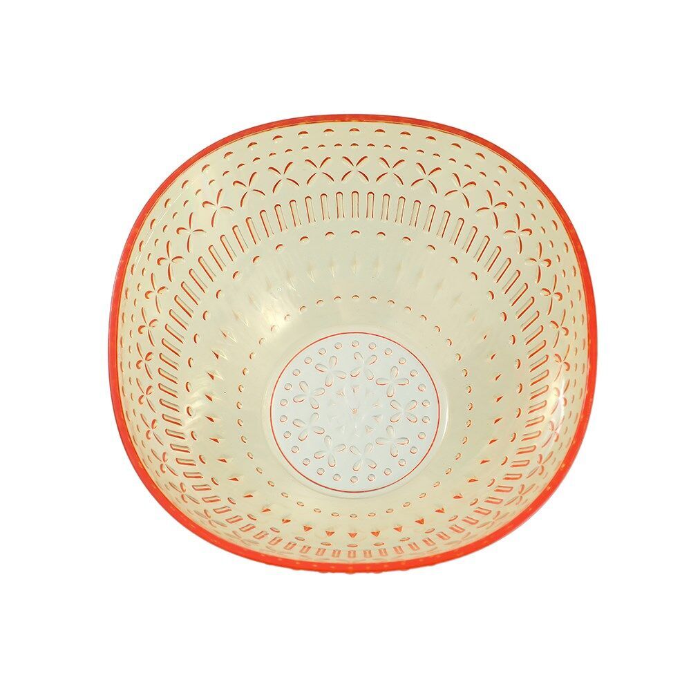48PK Lemon & Lime Moroccan Deco Serving Bowl 14cm Amber/Green/Pink Assorted