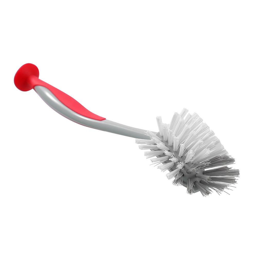 12PK Boxsweden Prime Essentials Universal Kitchen Hand Brush Grey/White