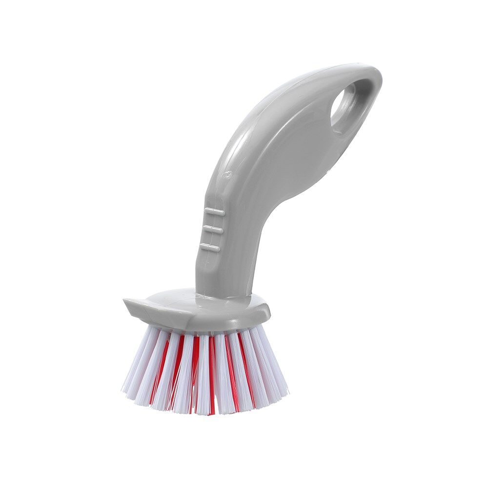 6PK Boxsweden Prime Essentials Universal Kitchen Hand Brush Grey/White