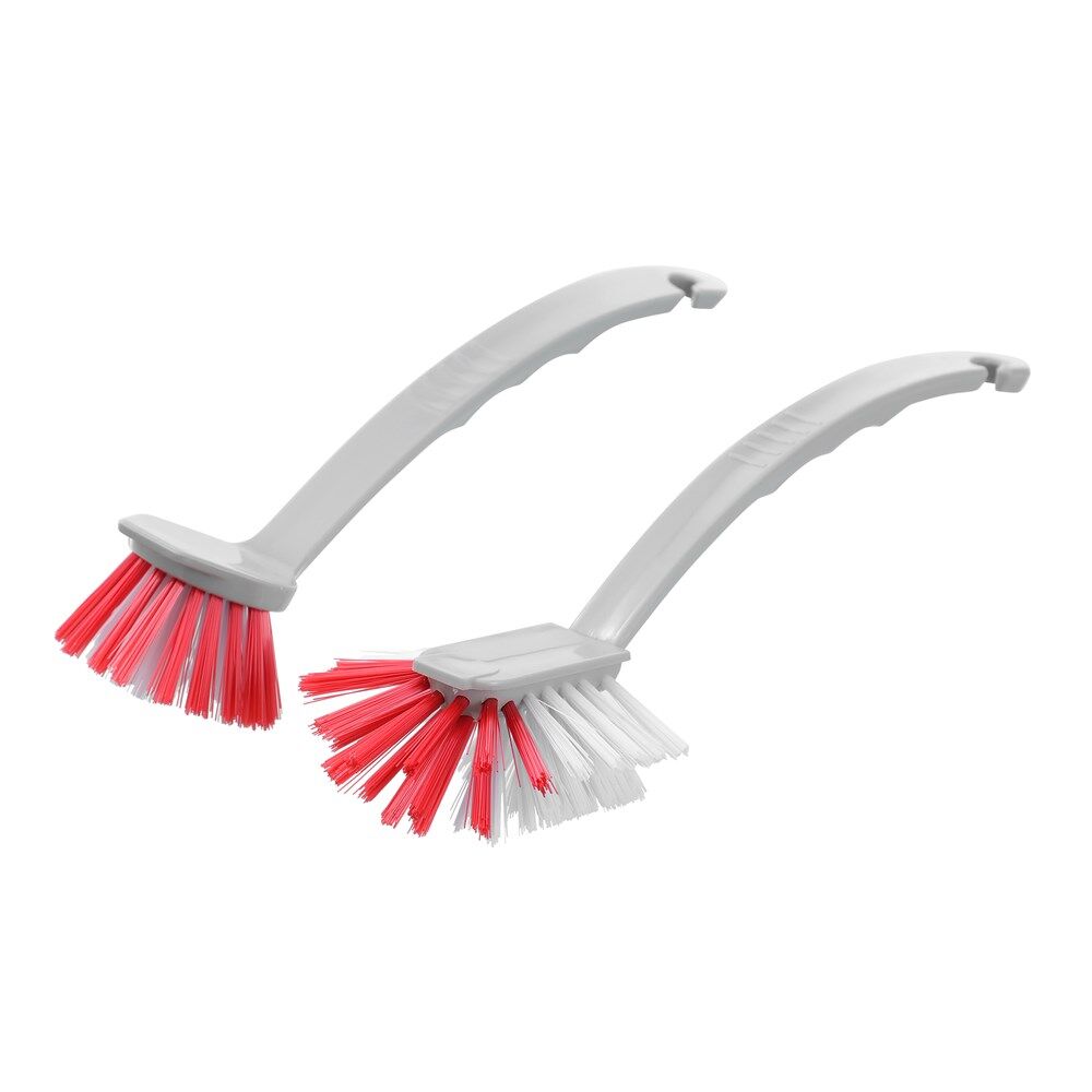6x 2pc Boxsweden Prime Ultimate Kitchen Essentials Dish Brush Grey/White