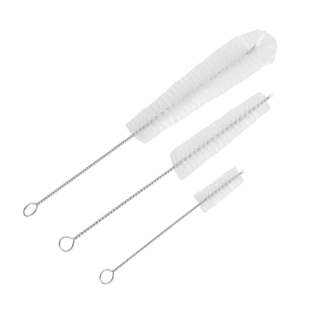 6x 3pc Boxsweden Prime Bottle Cleaning Pipe Brush Set Muli-Length Assorted