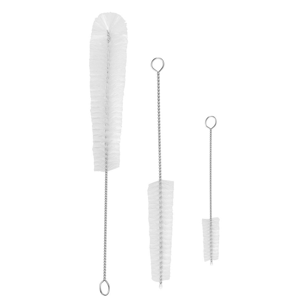 6x 3pc Boxsweden Prime Bottle Cleaning Pipe Brush Set Muli-Length Assorted