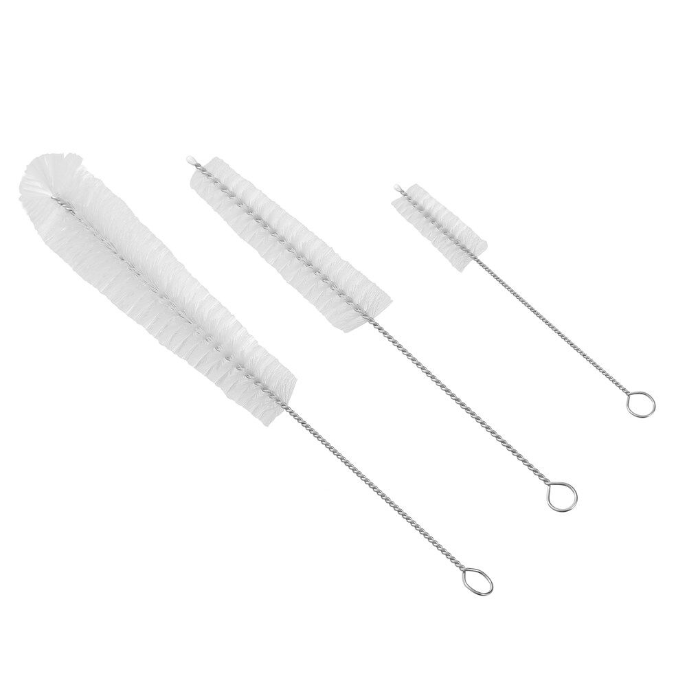 6x 3pc Boxsweden Prime Bottle Cleaning Pipe Brush Set Muli-Length Assorted