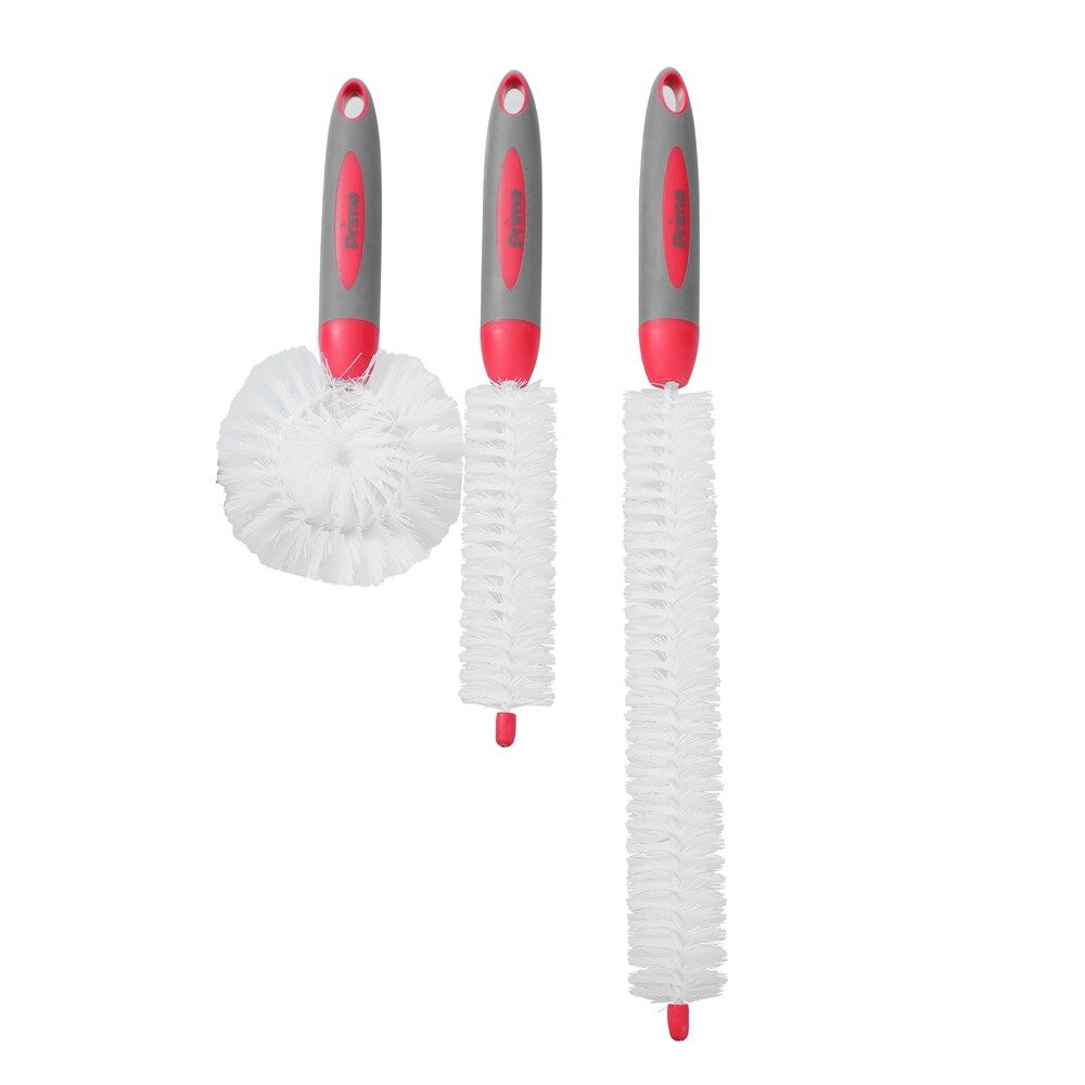 12x 3pc Boxsweden Non-Slip Prime Bottle Cleaning Brush Set Assorted