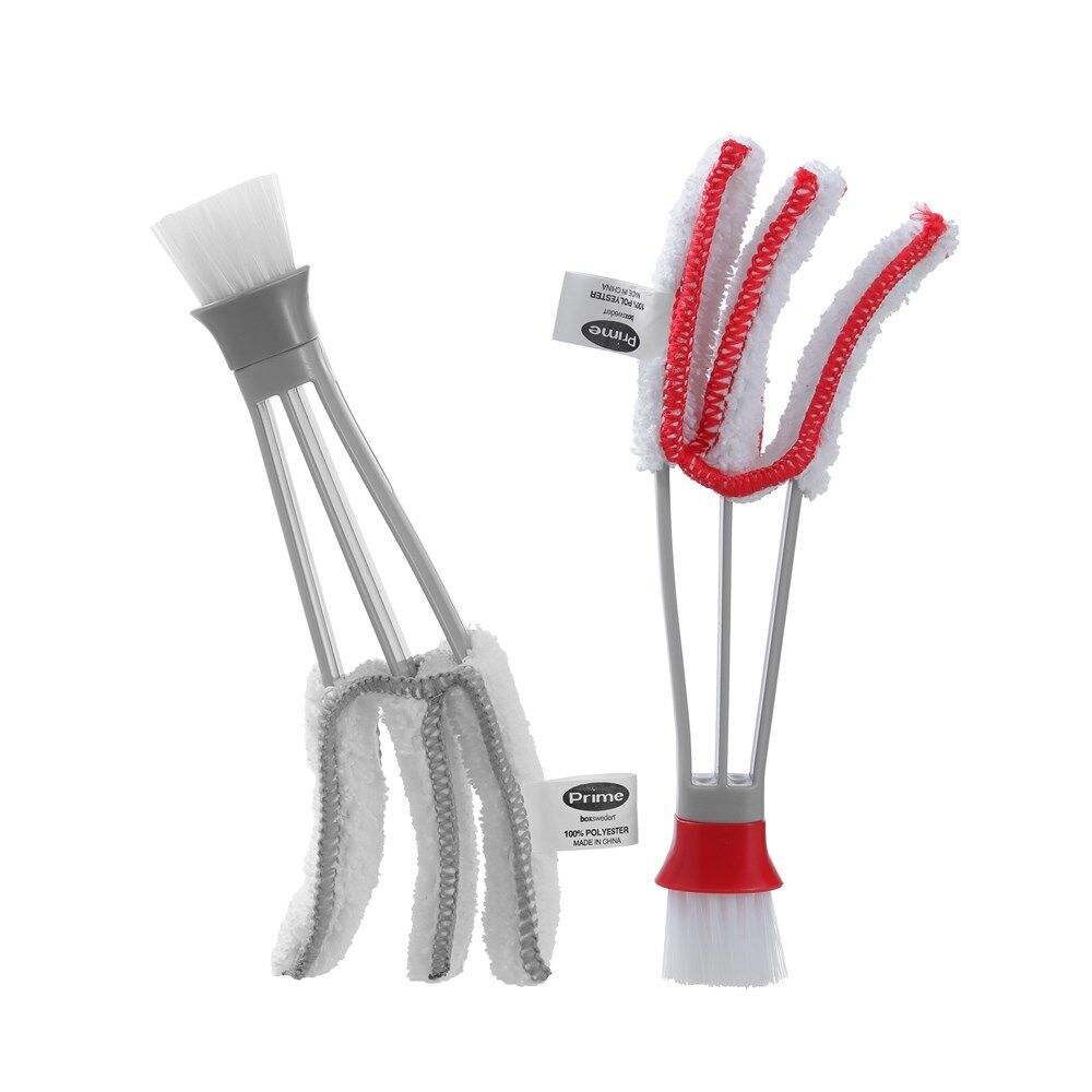 3PK Boxsweden Prime Microfibre Blinds Cleaning Tool w/ Brush Assorted