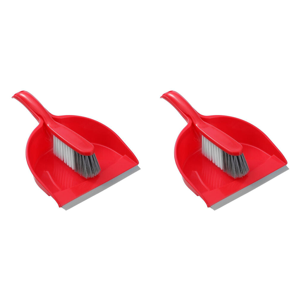 2PK Boxsweden Prime Indoor Essentials Dustpan and Bristle Brush Assorted
