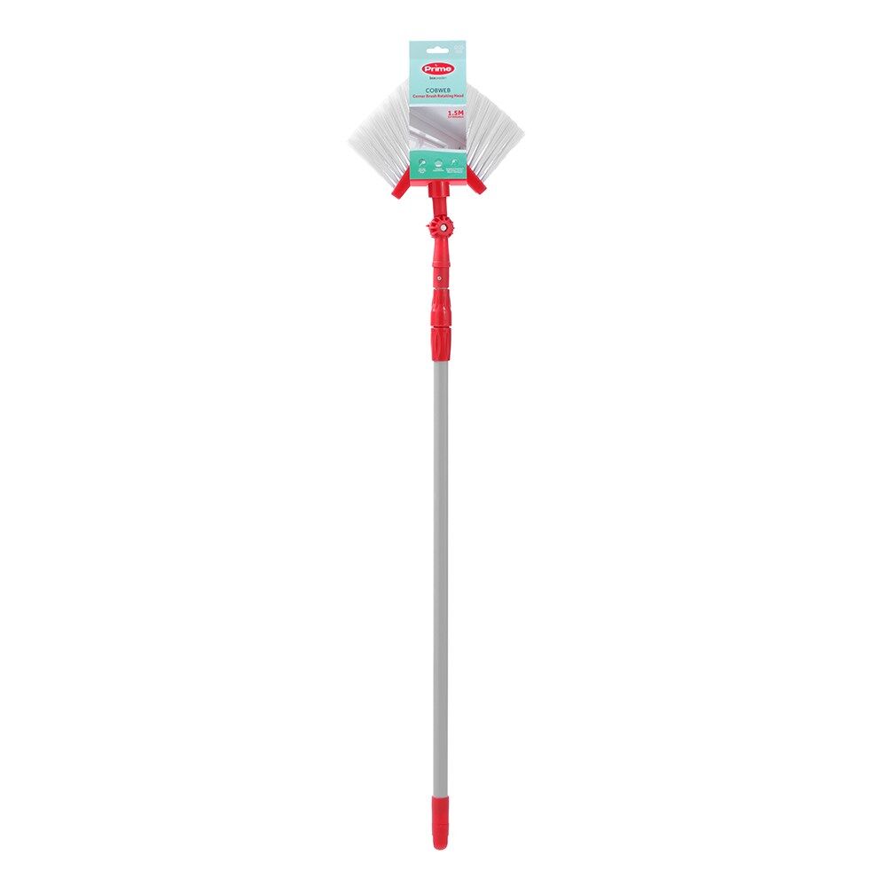 2PK Boxsweden Prime V-Shaped Corner Cobweb Brush with Rotating Head Assorted
