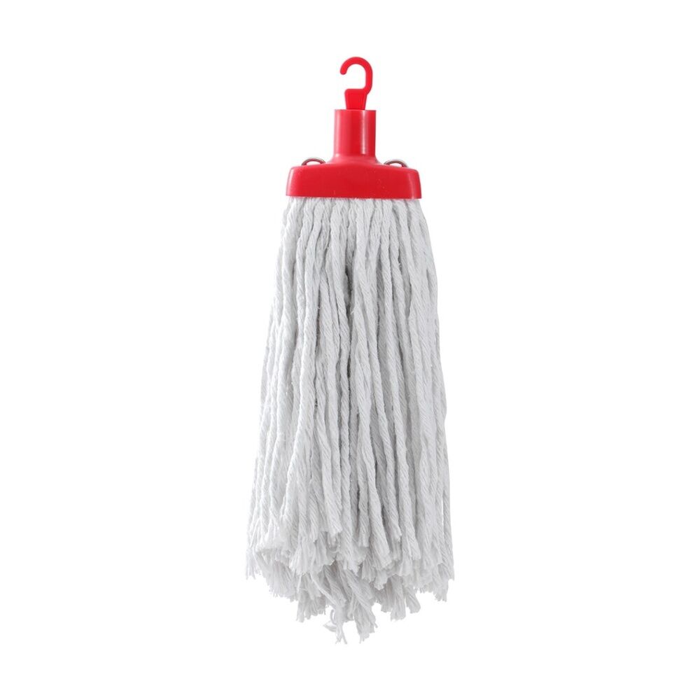 12PK Boxsweden Prime Cotton Mop Refill 200GR Head for Cleaning Assorted