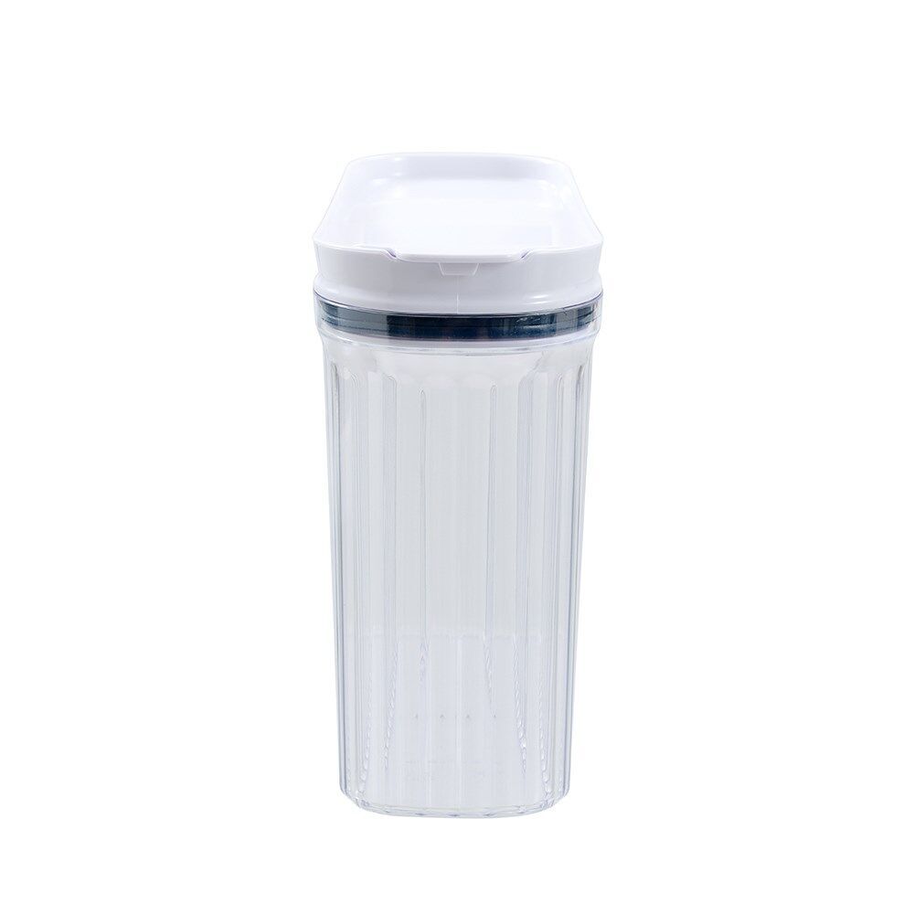 6PK Lemon and Lime Crystal Ribbed Food Dispensing Container 2.7L/22x8x26cm Assorted