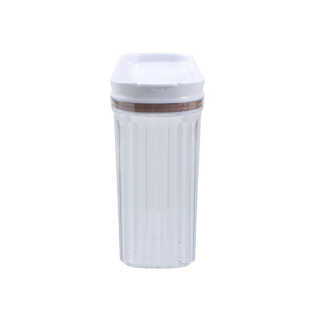 6PK Lemon and Lime Crystal Ribbed Food Dispensing Container 2.7L/22x8x26cm Assorted