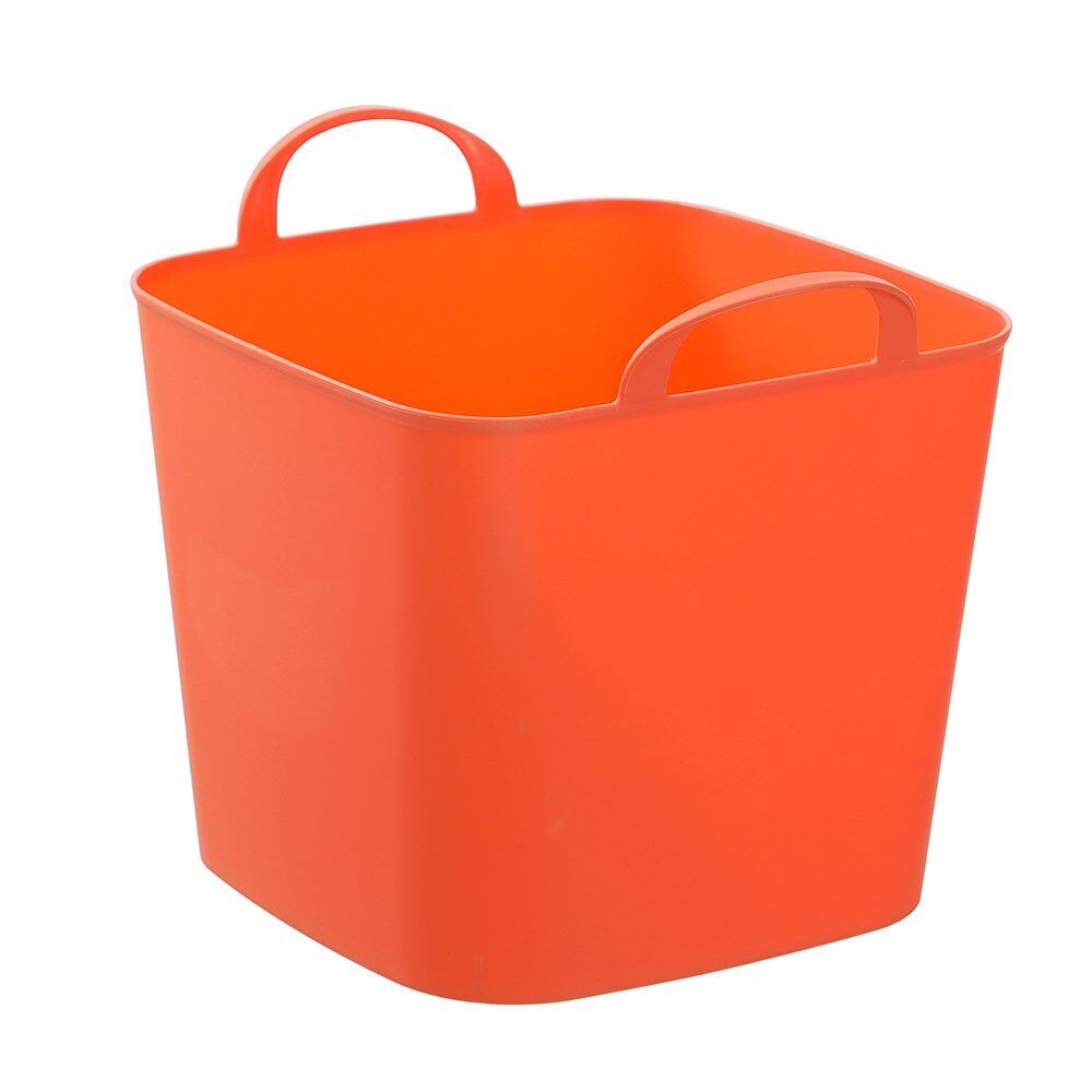 12PK Boxsweden Mini Flexible Storage Organiser Square Tub/Box 16L/34x30cm Assorted