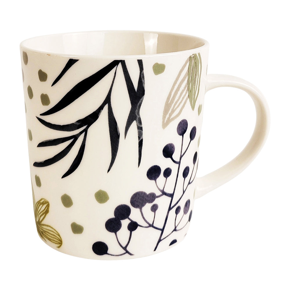 2x Urban Summer Solstice 470ml Ceramic Mug Coffee/Tea Drinkware - Blue/Green