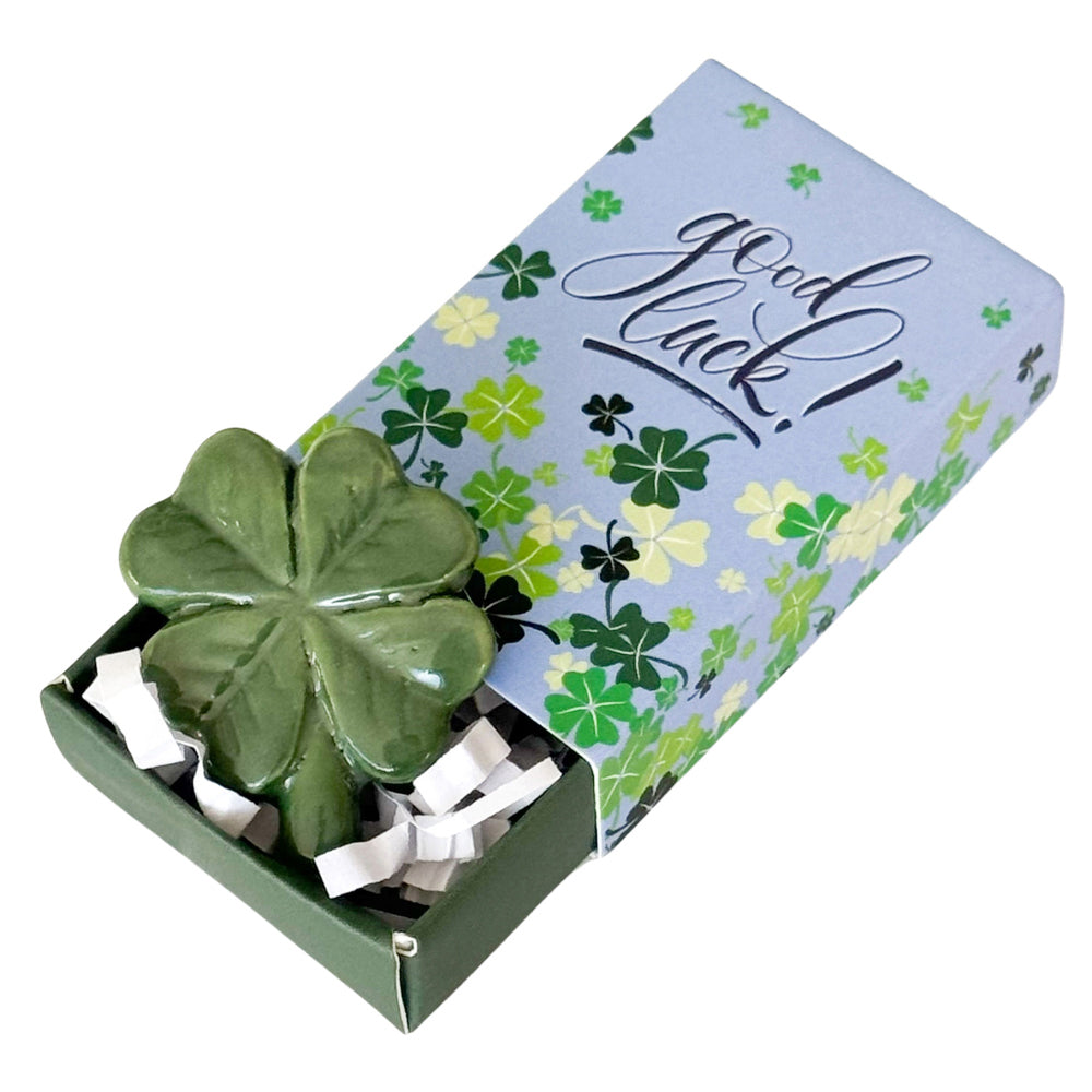 6PK Urban Good Luck Matchbox Memory Blue 5cm Gift Keepsake Present