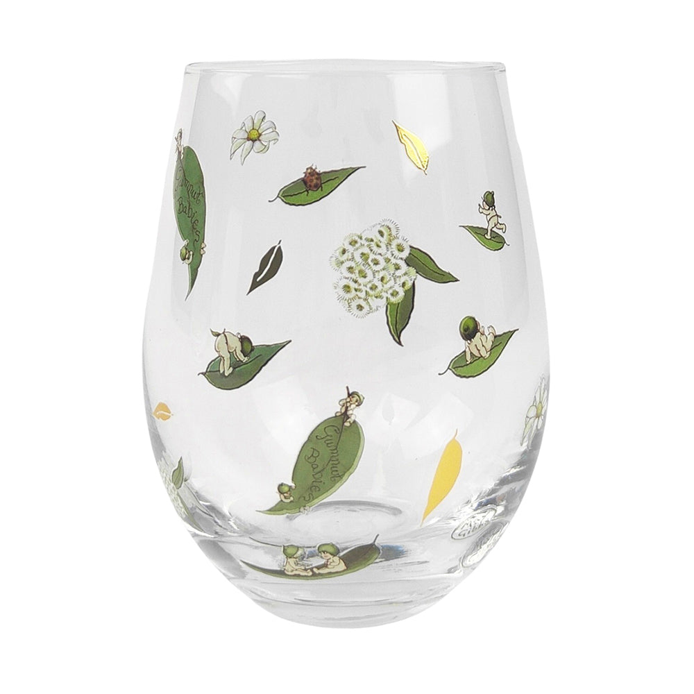 2x Urban 12cm May Gibbs Wine Glass Drinking Cup - Green