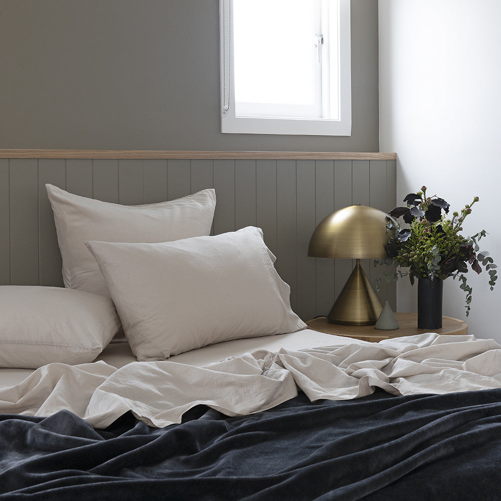 Bambury Single Bed Ultraplush Blanket Charcoal Soft Knitted Home