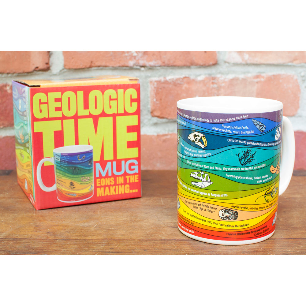 Unemployed Philosophers Guild 10cm Geologic Time Drinking Mug