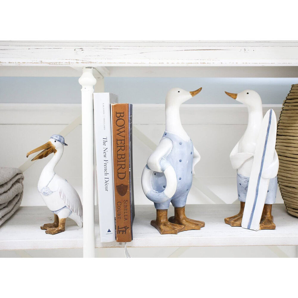 2pc LVD Pelicans Resin Figurine Home/Lounge Decor Set 22cm