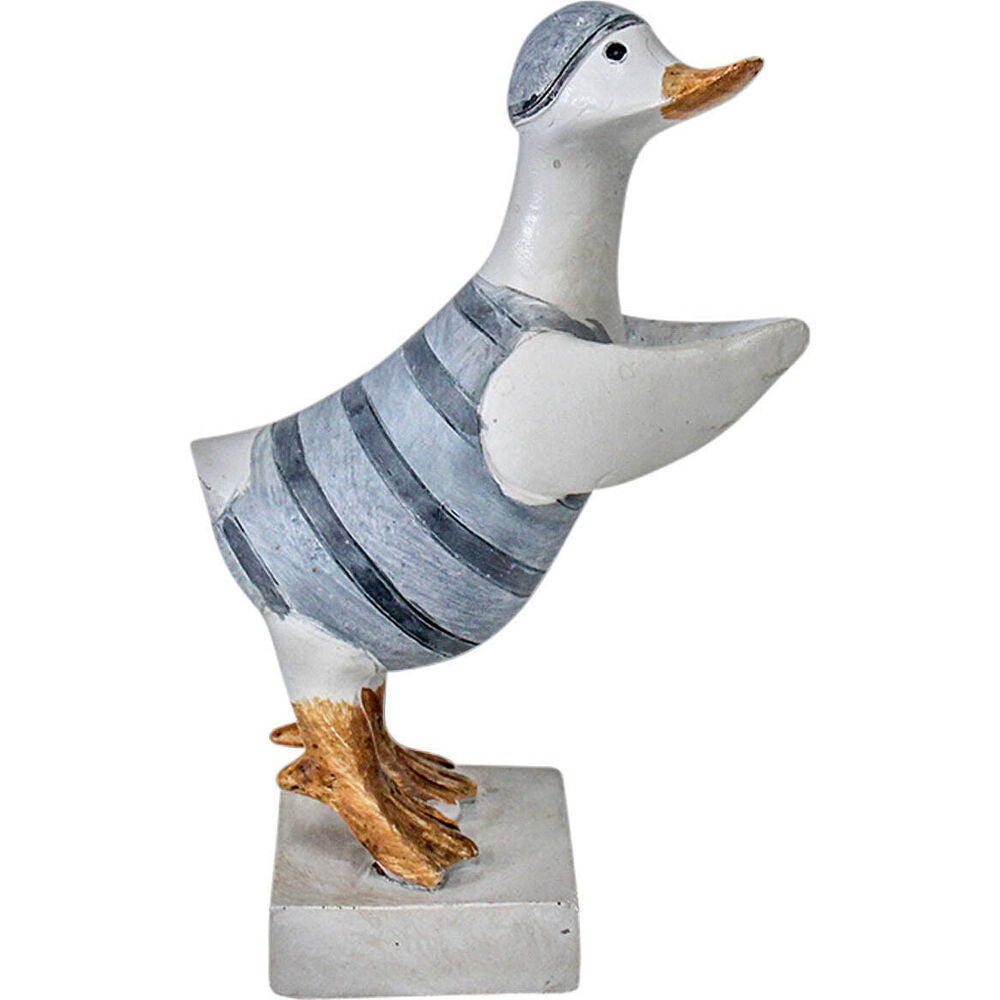 2PK LVD Duck Diving Resin Figurine Home/Lounge Decor Set 16cm