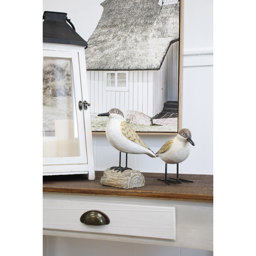 LVD Resin/Metal 20cm Sand Piper Home Decorative Figurine