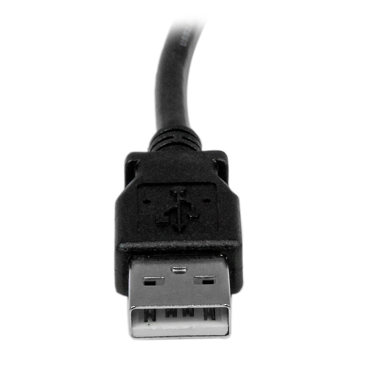 1m Left Angle USB Printer Cable - USB 2.0 A to B
