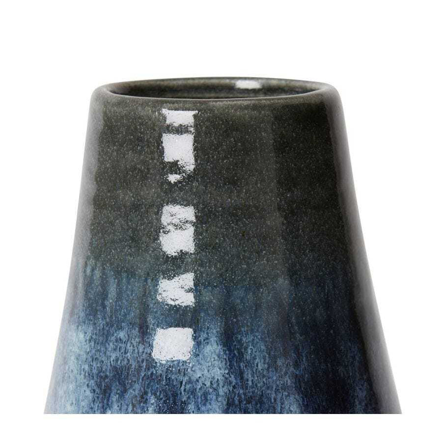 E Style Portia 31cm Ceramic Flower/Plant Vase Decor - Blue