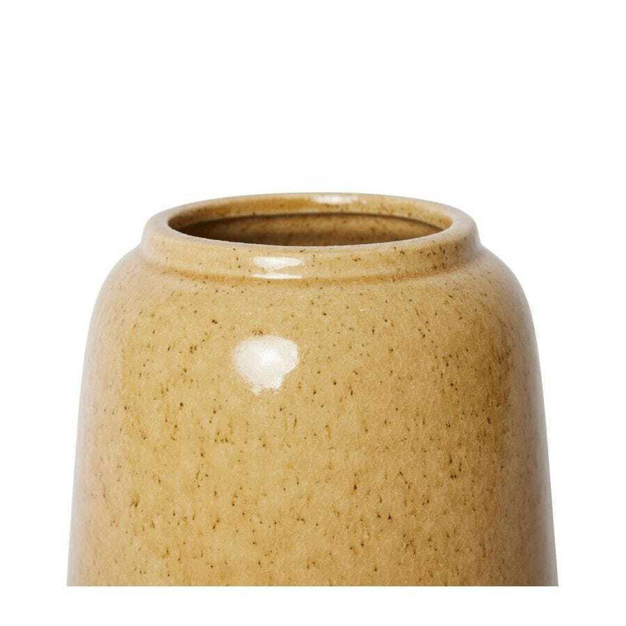 E Style Savannah 26cm Ceramic Plant/Flower Vase Decor - Wheat