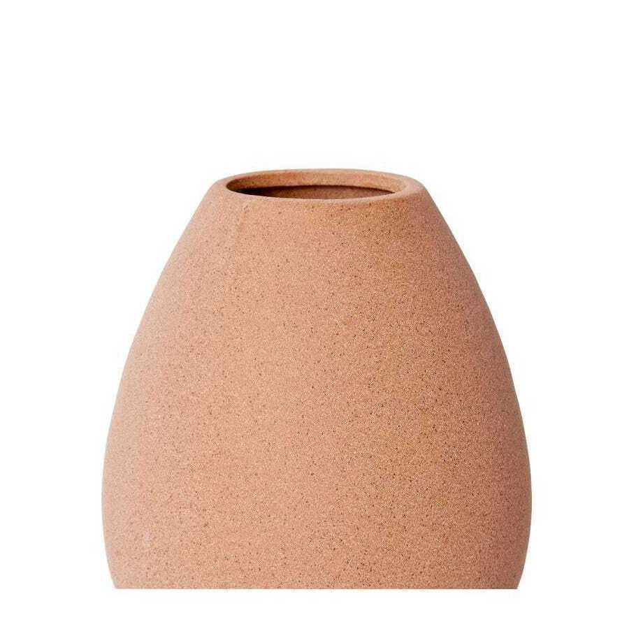 E Style Finley Tub 21cm Ceramic Flower/Plant Vase Decor - Terracotta