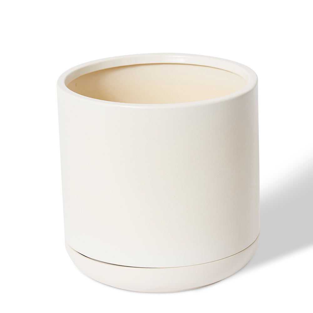 E Style Angu Home Decorative Pot with Tray - 26 x 26 x 26cm