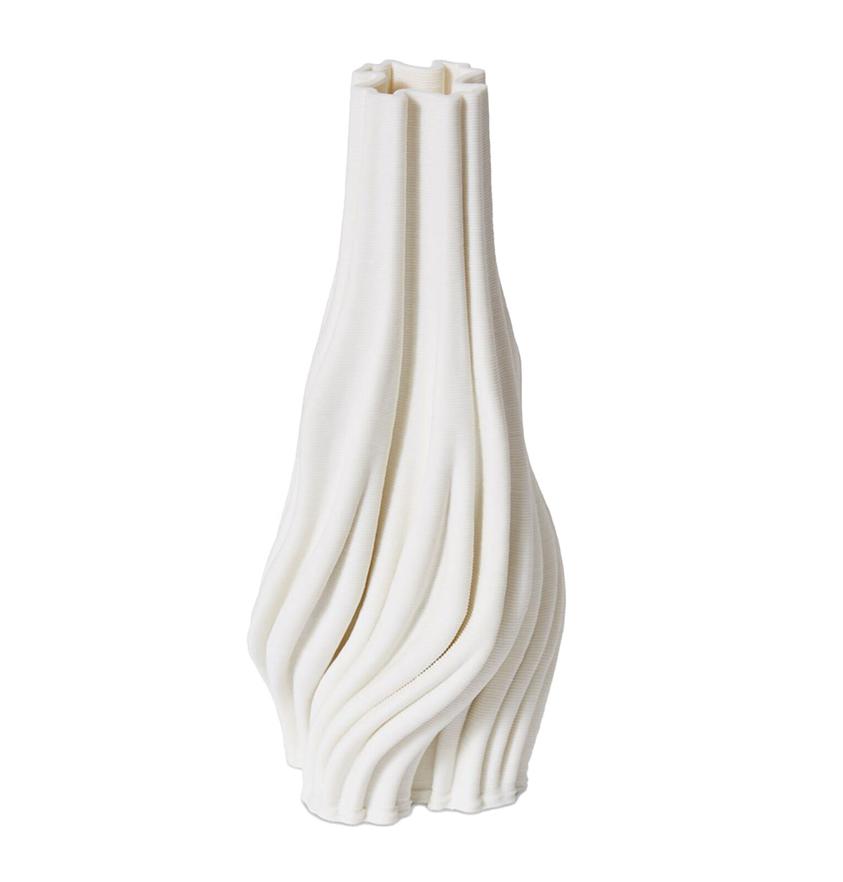E Style Roxy Porcelain/Ceramic Flower Vase Home Decor 25cm - White