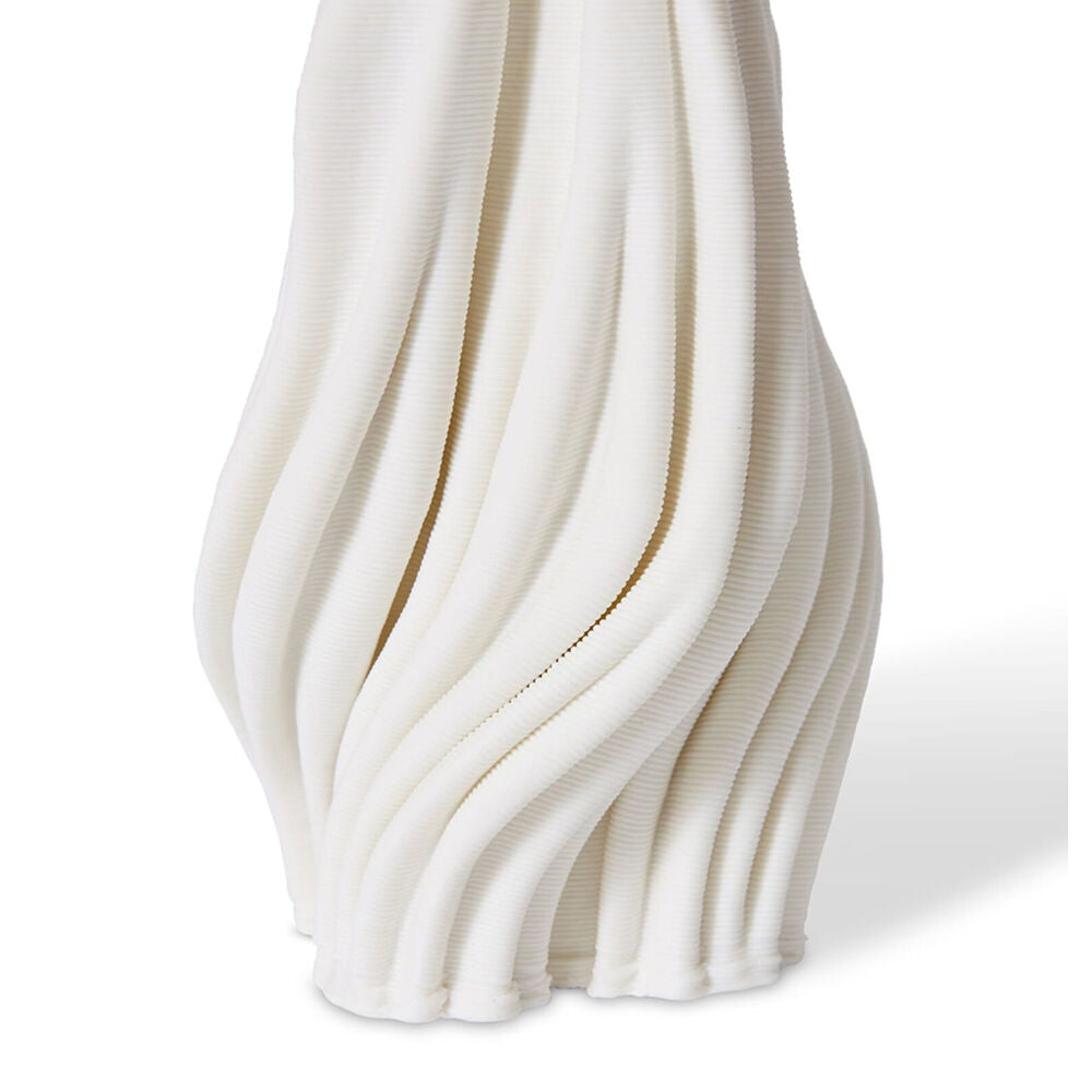 E Style Roxy Porcelain/Ceramic Flower Vase Home Decor 25cm - White